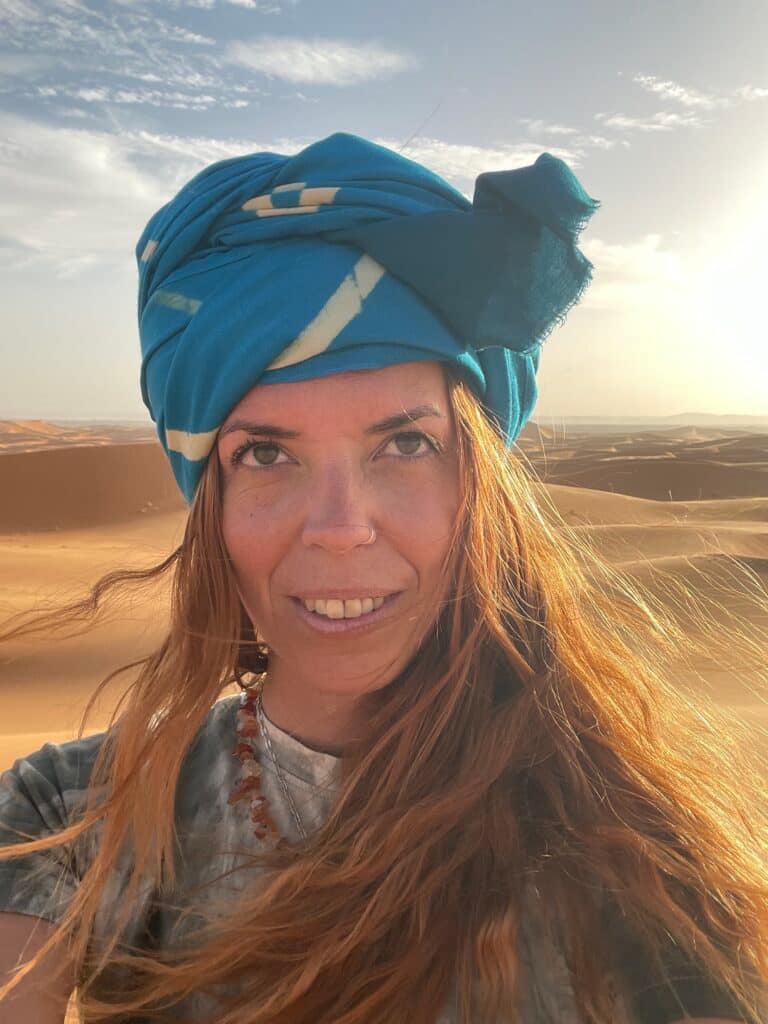 Desierto de Merzouga selfie